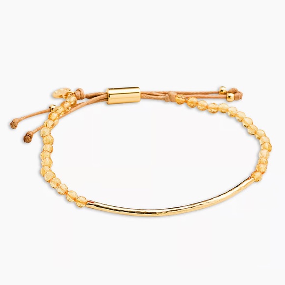 Gorjana ‘Power’ Citrine Gemstone Bracelet - Picture 2 of 8